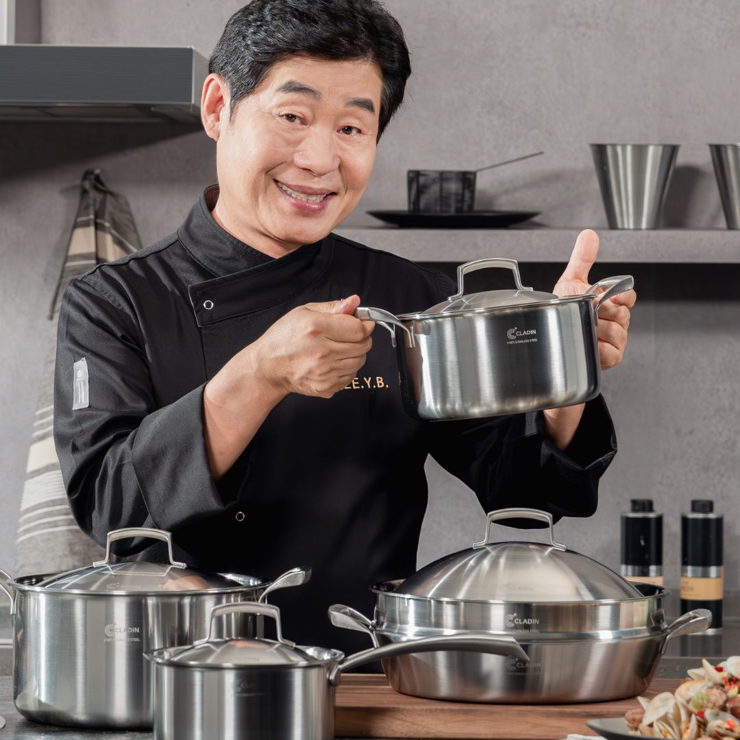 [N배송] 클래딘 IH 통5중 316Ti 이연복 티타니아 편수 양수 찜기 스텐 냄비 20cm 이미지 7