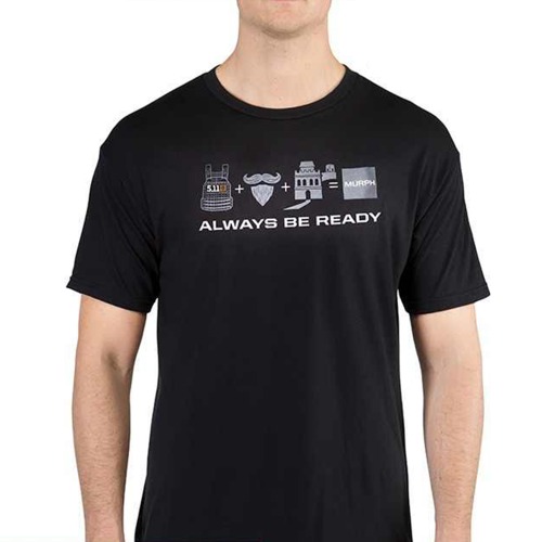 5.11 택티컬 조쉬 브릿지 아시아 투어 기념 반팔 티셔츠 (블랙) - MURPH At Great Wall Tee (Black) - 상세 이미지 3