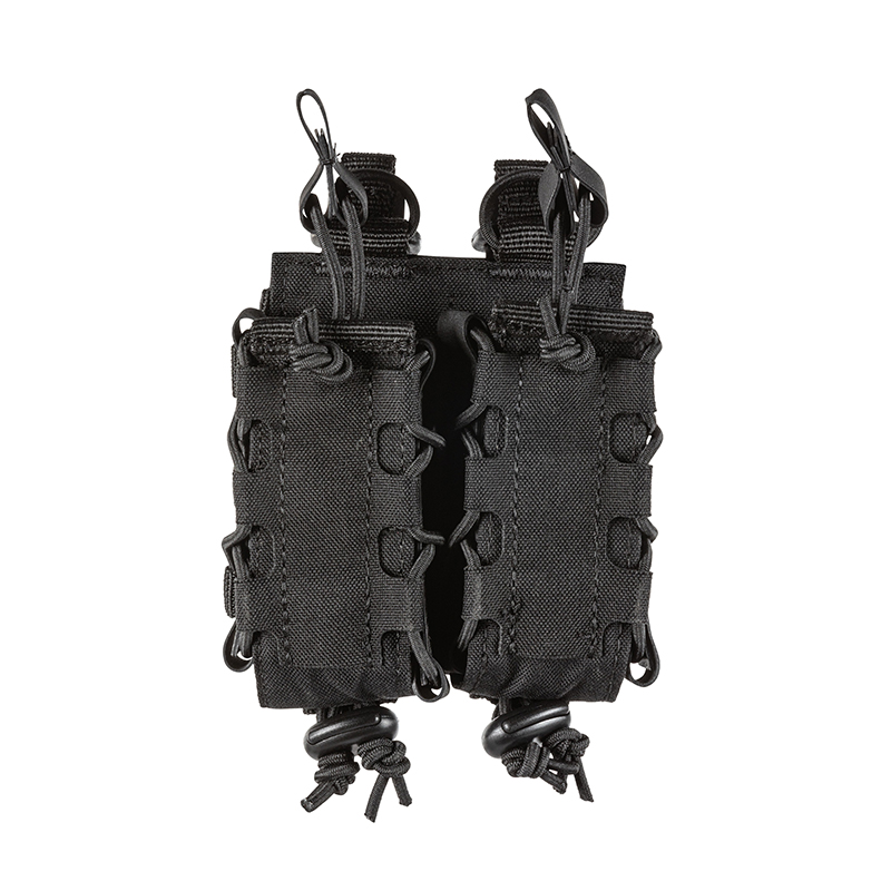 5.11 택티컬 플렉스 더블 피스톨 맥 멀티 파우치(블랙) - 5.11 Tactical Flex Double Pistol Mag Multi Pouch (Black) - 메인 이미지