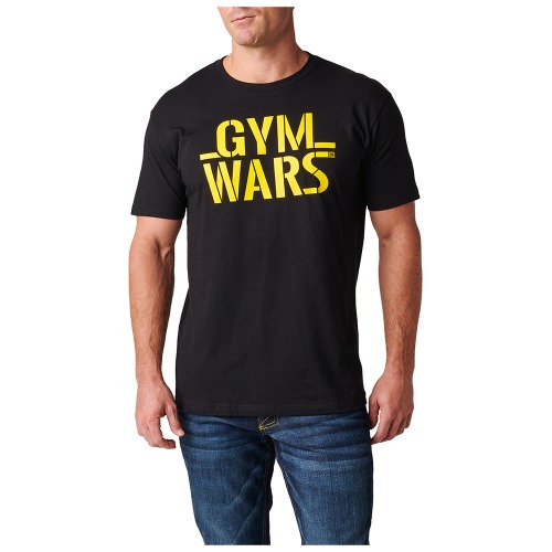 5.11 택티컬 Gym Wars 반팔 티셔츠 숏 슬리브 (블랙) - Gym Wars Ss Tee (Black) - 상세 이미지 4