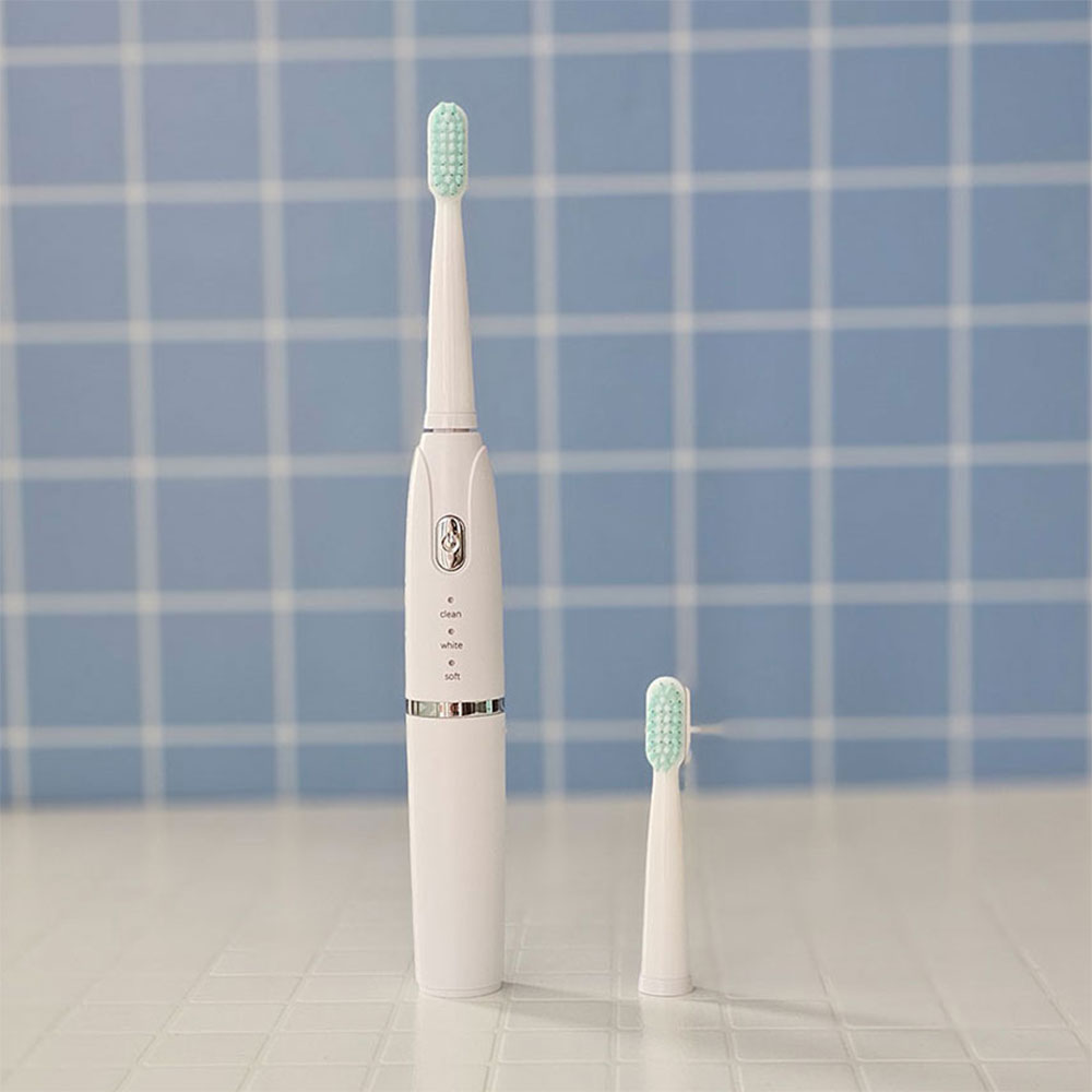 음파 전동칫솔 건전지식 무선 방수 자극없는 양치