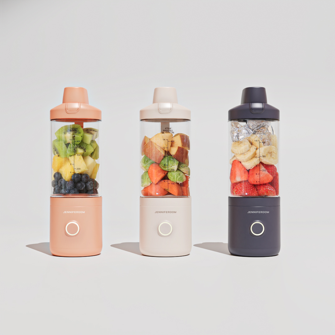 제니퍼룸 블렌드 러쉬 휴대용 무선블렌더 소형 믹서기 과일 주스 믹서 오트밀 JRK-BLP101OM