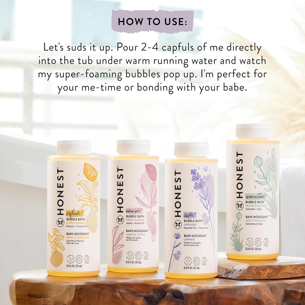 어니스트 컴퍼니 아기 버블바스 라벤더 350ml 이미지 6
