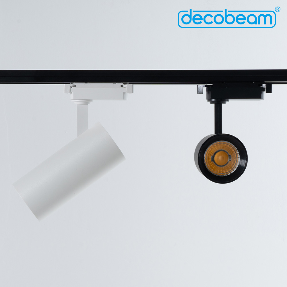 LED 레일조명 10W COB 레일등 플릭 6000K 램프내장형 - 상품 이미지