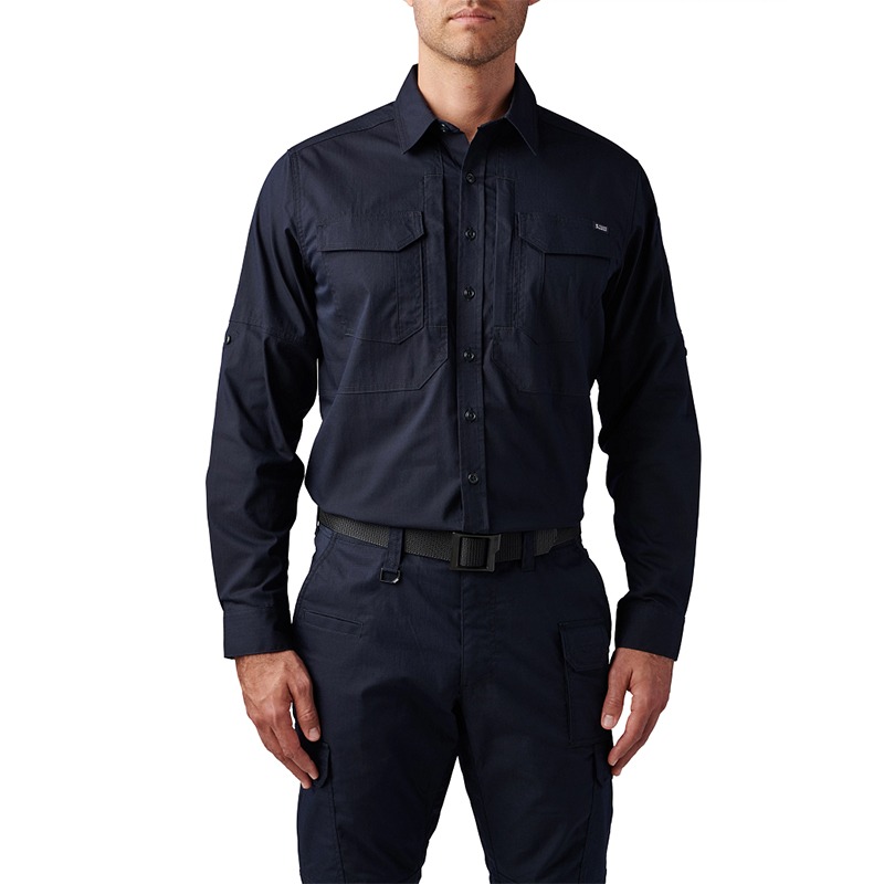 5.11 택티컬 ABR 프로 긴팔 셔츠 (다크 네이비) - ABR Pro Long Sleeve Shirt (Dark Navy) - 메인 이미지