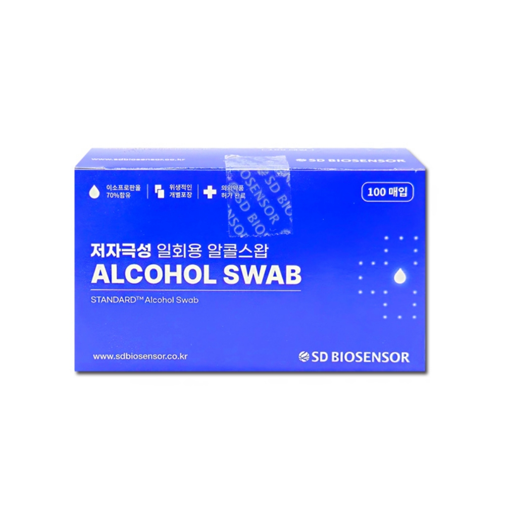 이소프로판올 알코올스왑 알코올솜 약국알콜솜 저자극성 - 상세 이미지 2
