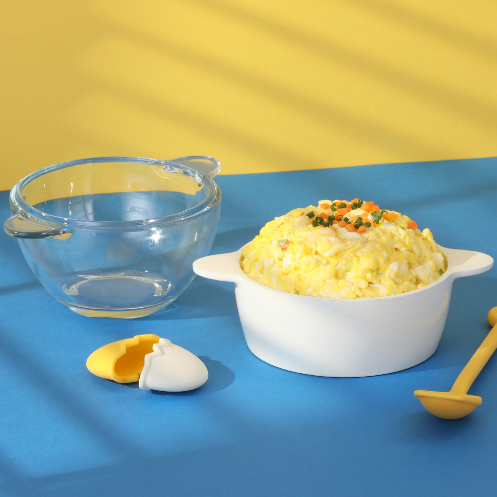 네오플램 인덕션 세라믹 계란찜 찜기 냄비 14cm - 상세 이미지 2
