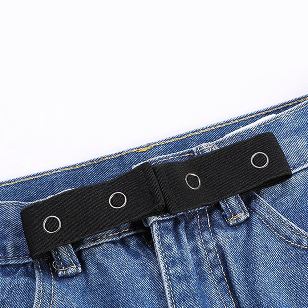 바지 허리 늘리기 벨트 청바지 치마 요술단추 확장 연결 단추 수선 버클 임산부 똑딱이 - 상세 이미지 4