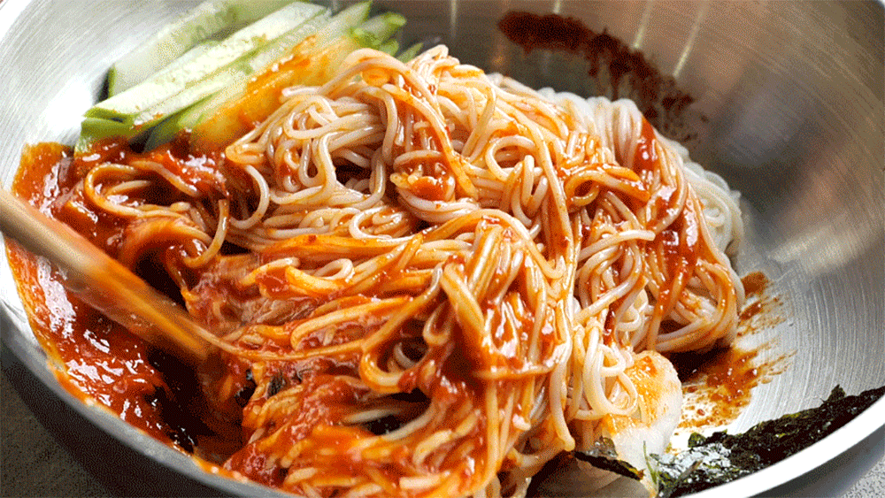냉면맛집 명품 정통 함흥 평양 물 비빔 냉면 10인분 풀세트(면+육수+양념장) 이미지 7