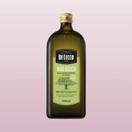 이탈리아 데체코 유기농 엑스트라 버진 올리브오일 500ml, 2개