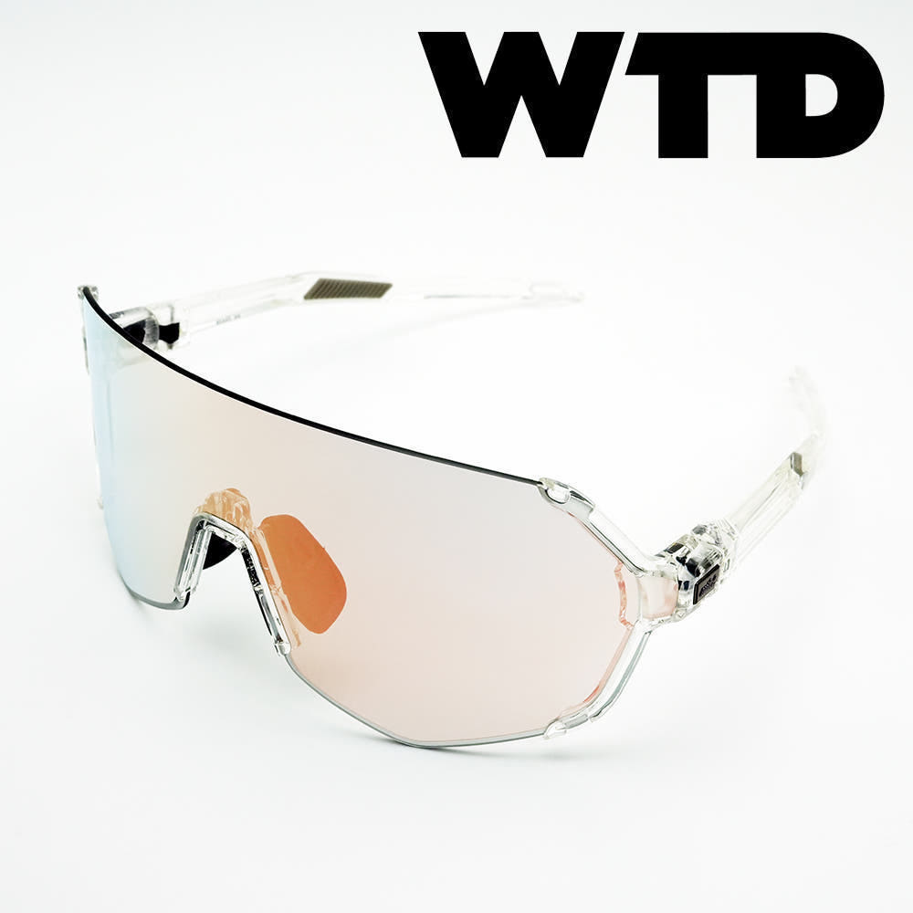 WTD 펜타 변색 미러 골프 선글라스 자전거 러닝 테니스 스포츠 고글