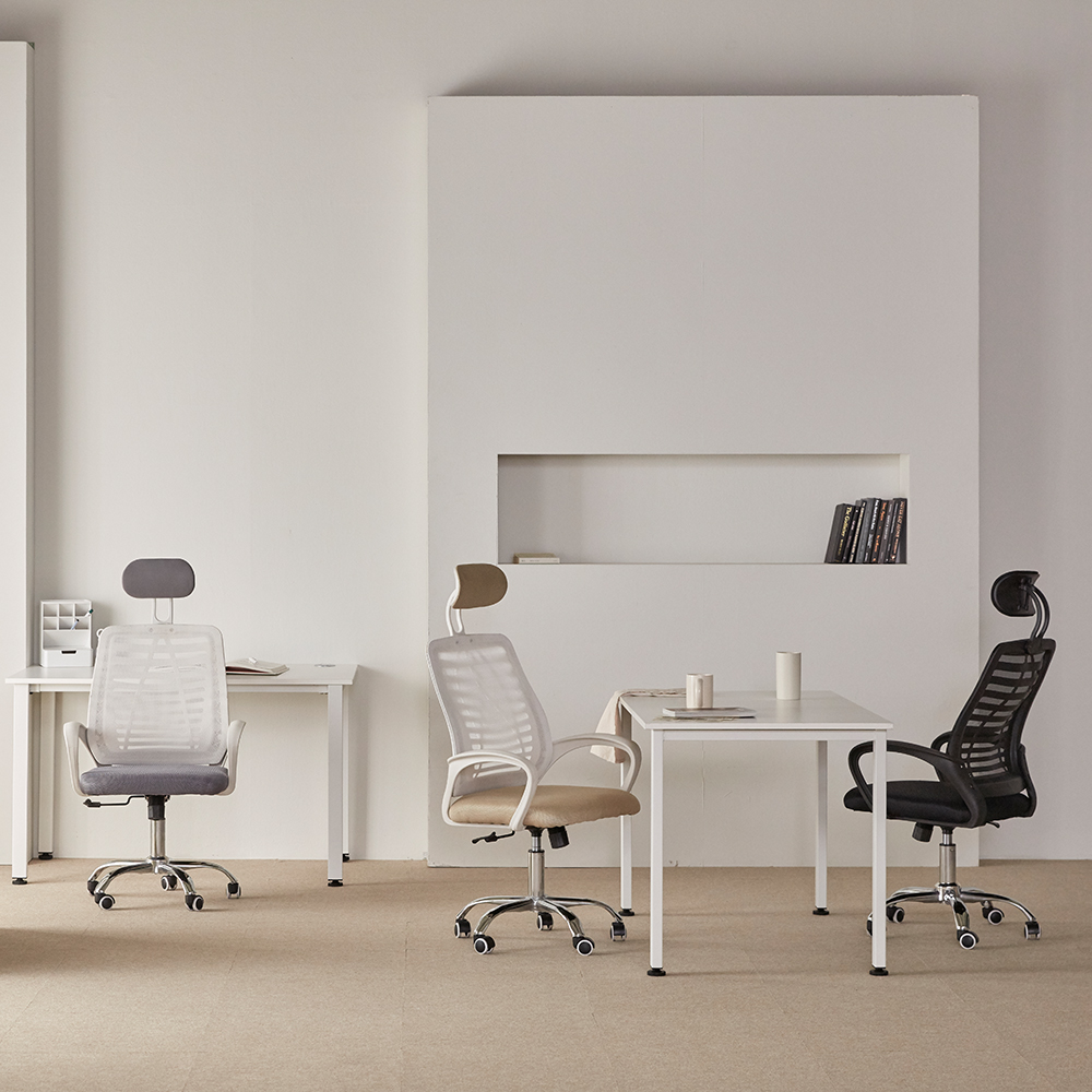 16피스 CP1 컴퓨터 사무용 사무실 책상 의자 학생 공부 허리 피시방 도서관 메쉬 체어