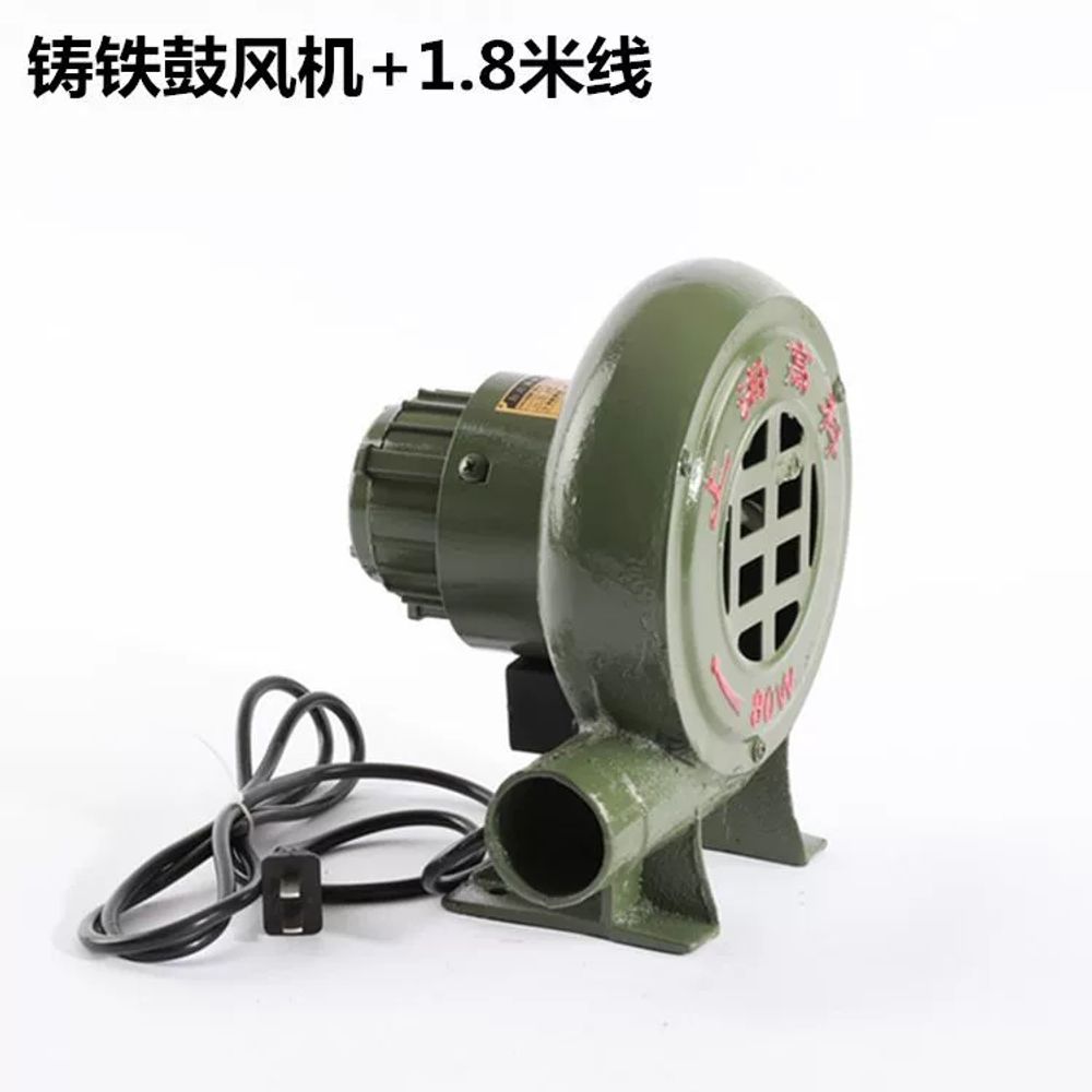 상업용 전기식 풍로 송풍기 220V 소형 전기 불피우기 배풍기 A. 철 쉘 블로어 _30w - 상세 이미지 3