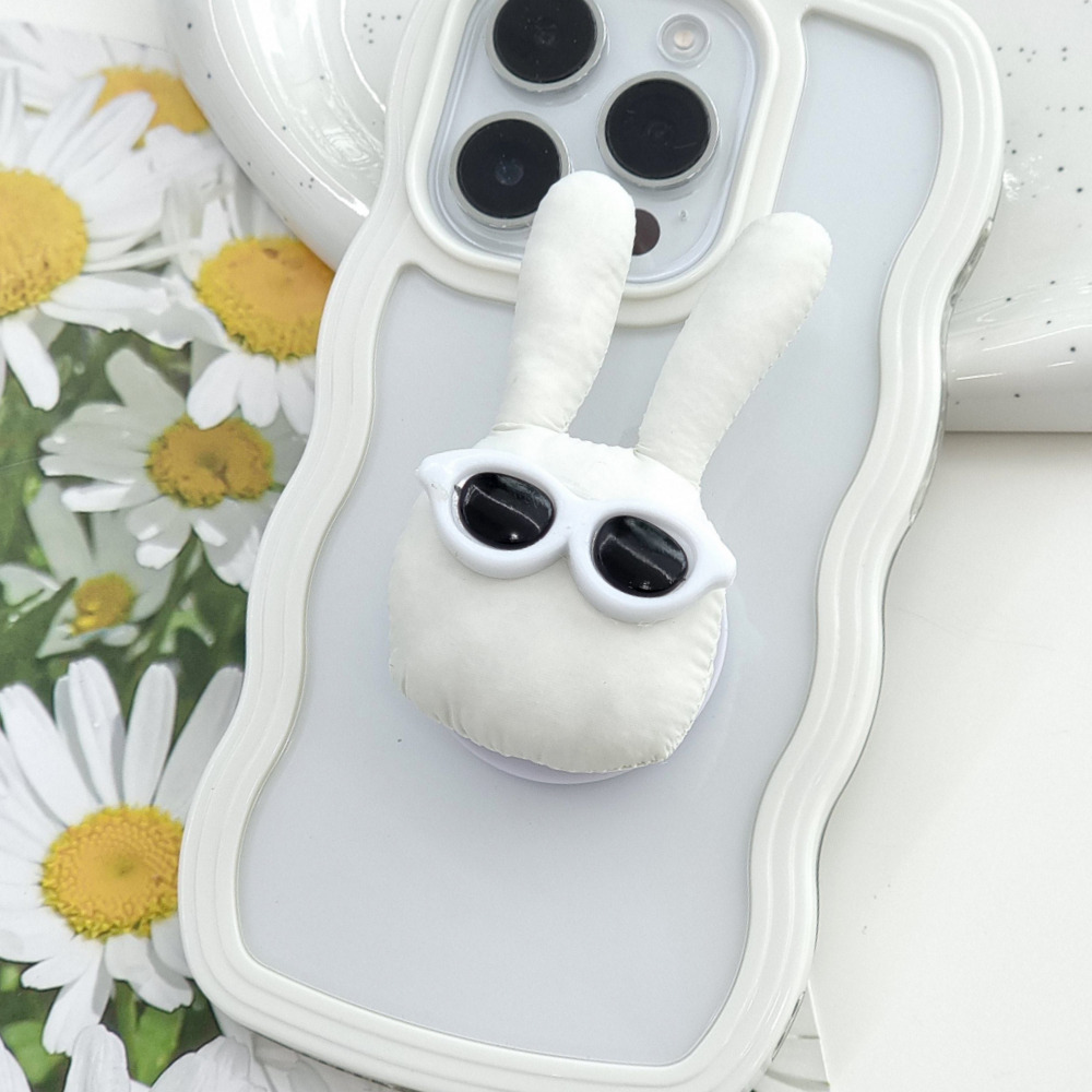 토끼 그립 톡홀더 핸드폰 귀여운 인형 커플 스마트톡 이미지 7
