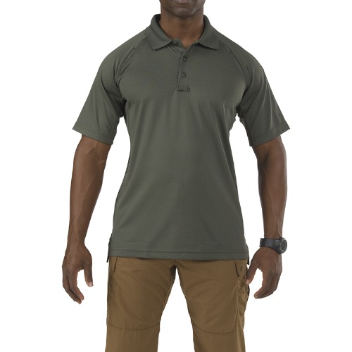 5.11 택티컬 퍼포먼스 폴로 반팔 셔츠 (TDU 그린) - Performance Polo Short Shirt (TDU Green) - 상세 이미지 5