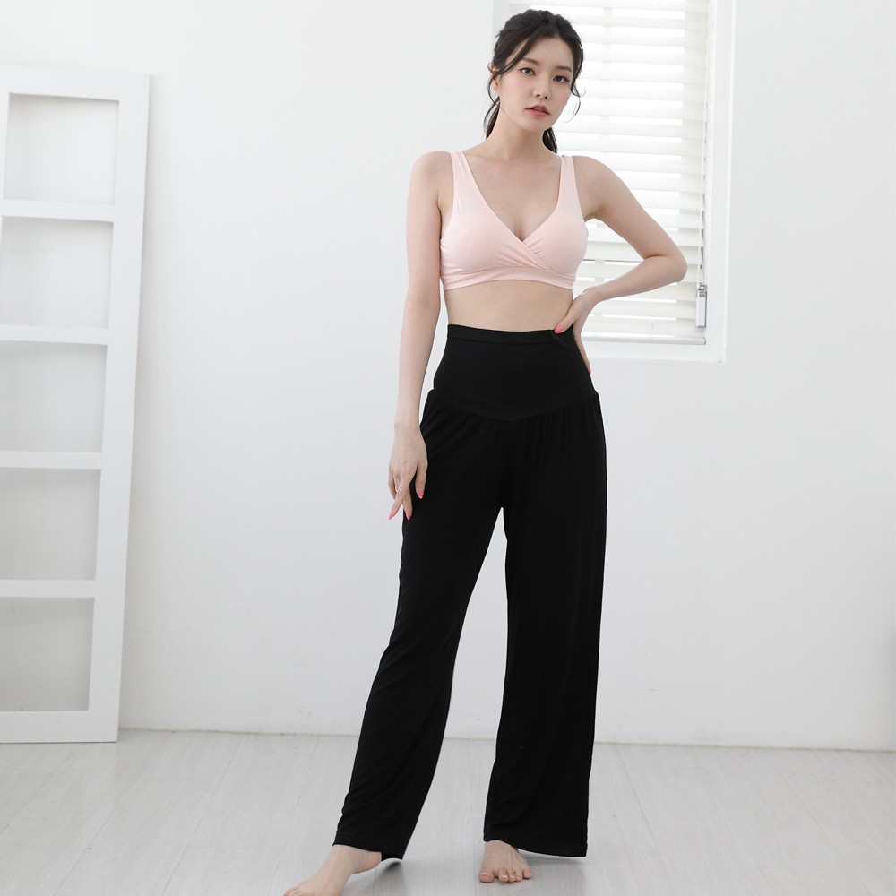 쁘띠마리에 심리스 레이온 요가바지 키큰맘/스커트/레깅스 임부바지 조리원내복대용