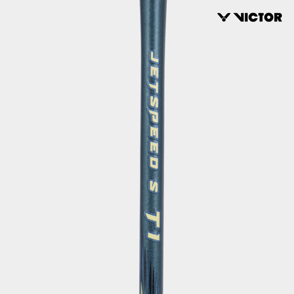 [4매듭] 빅터 제트스피드 S T1 K 블랙 JETSPEED S T1 배드민턴라켓 이미지 6