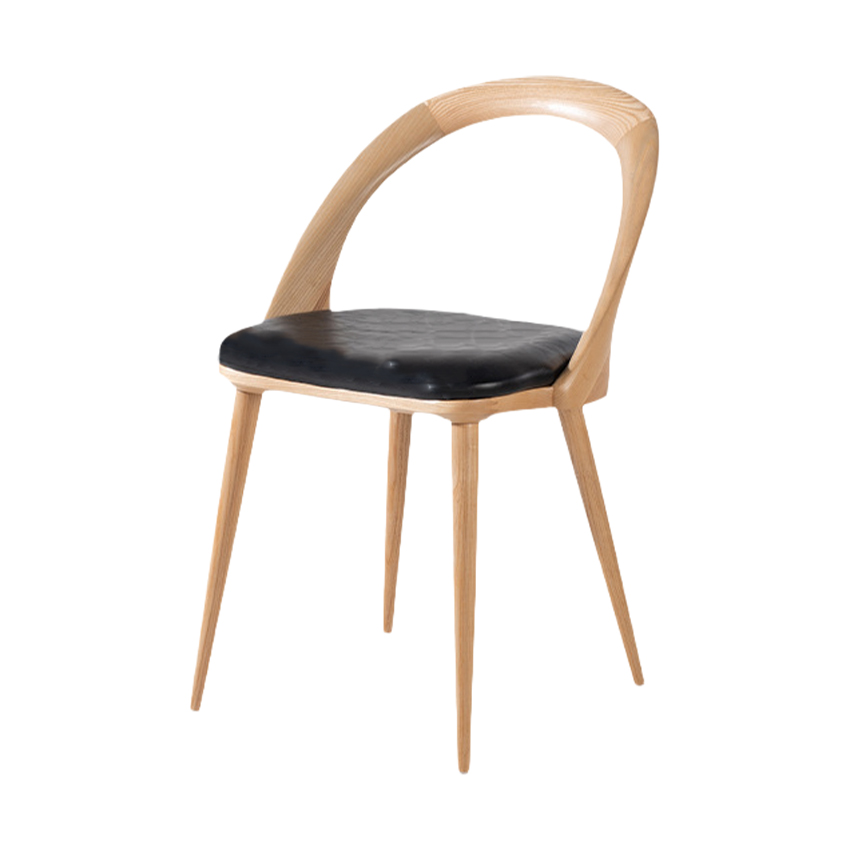 벨루어 가죽 인테리어 다이닝 라운지 체어 Velour Chair - 상품 이미지