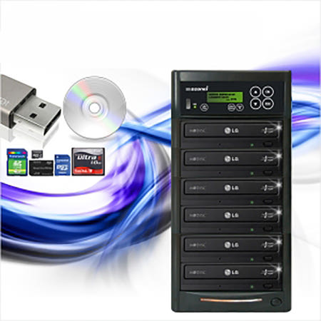 디지털존 CD DVD 복사기 1:5 미디어 Mdisk 데이터 대량 저장 영구보존 UMD805