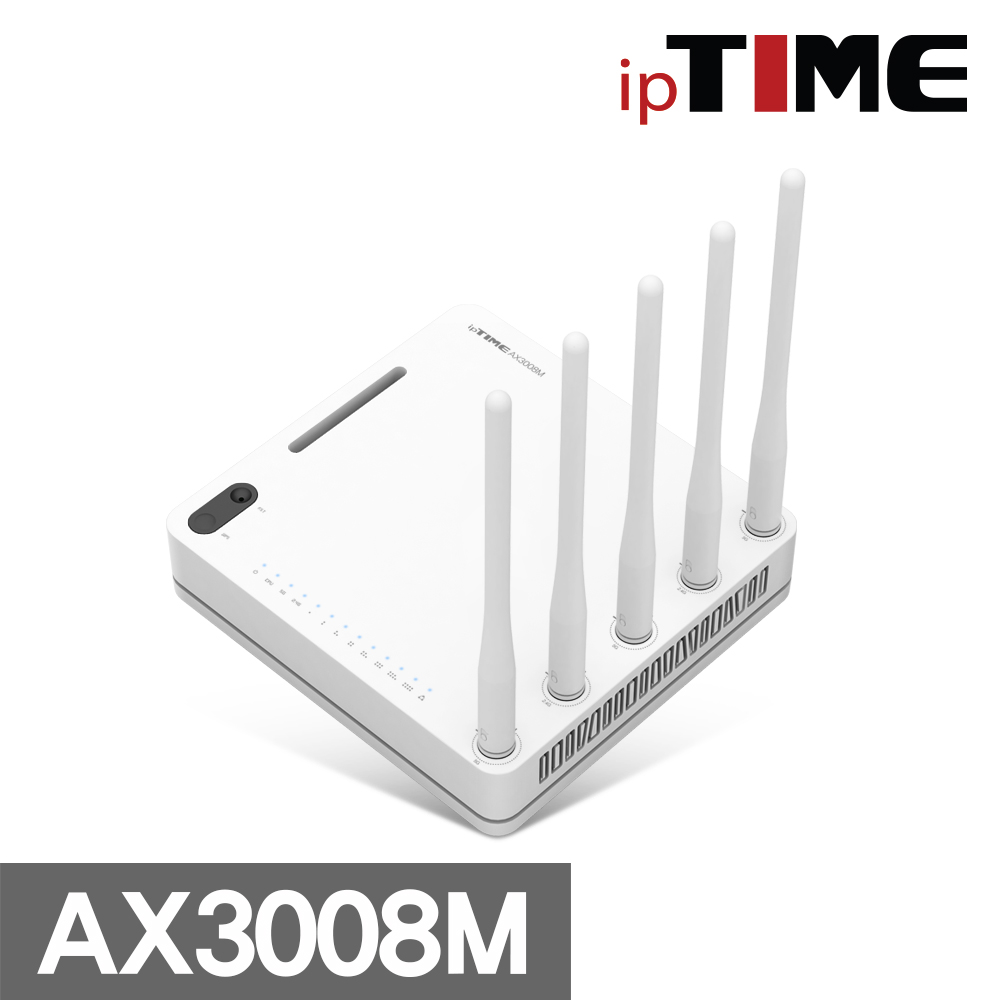 ipTIME AX3008M 유선 무선 공유기 8포트 Wifi 6 기가비트 초고속 인터넷 - 상세 이미지 2