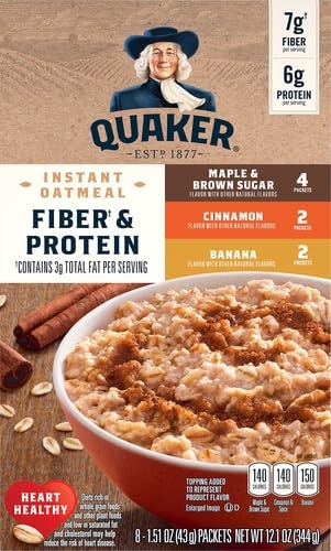 Quaker 퀘이커 오트밀 8개입 다양한맛 344g - 상세 이미지 4