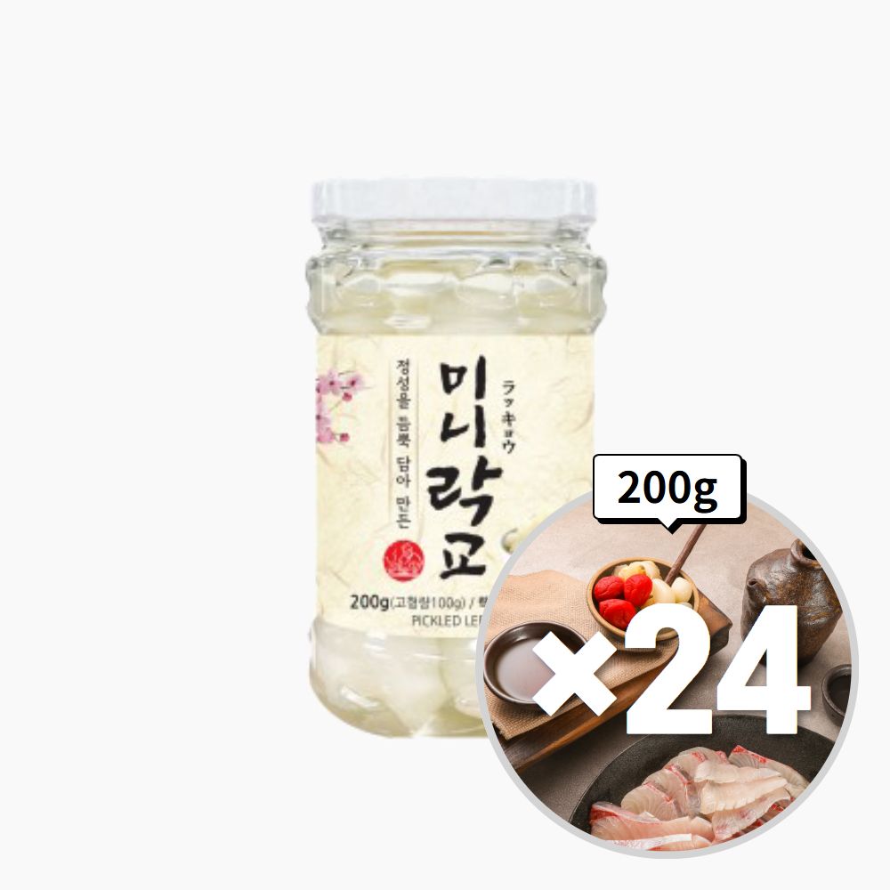 이엔 미니락교 200gX24ea - 메인 이미지