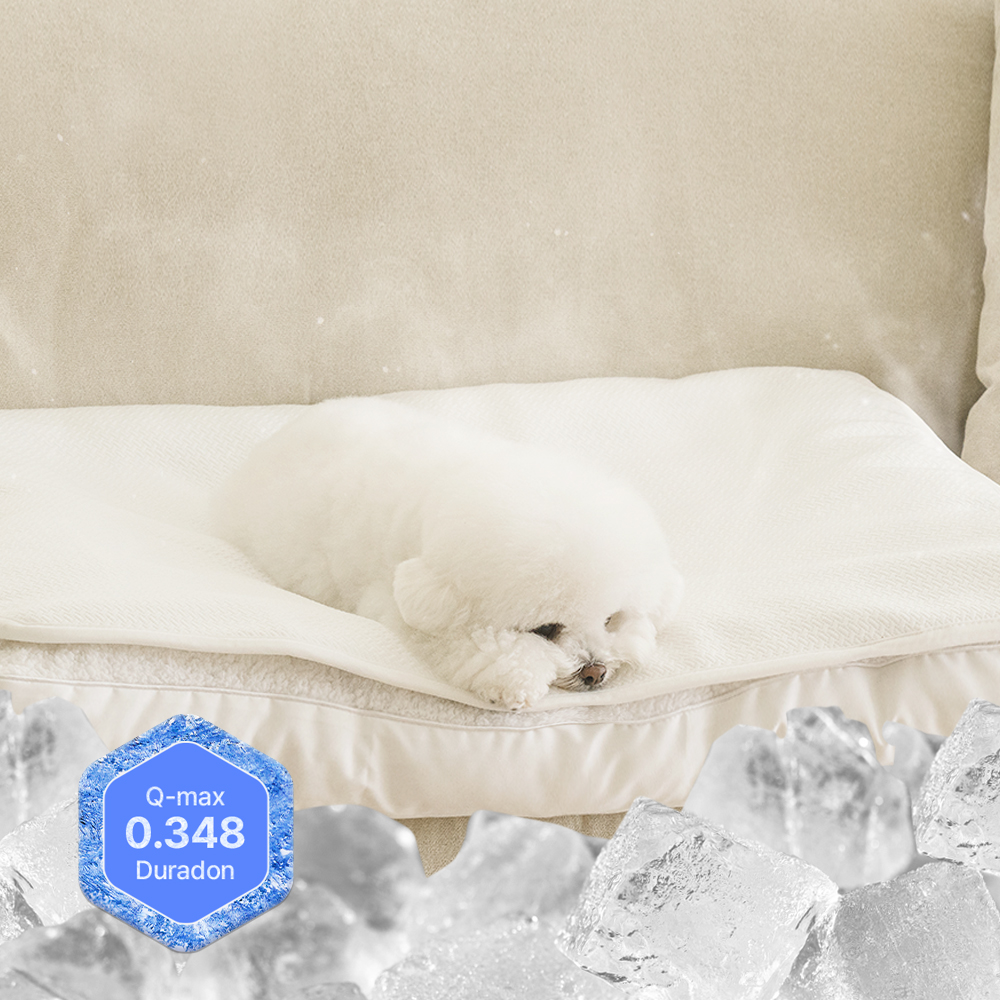 뭉연구소 강아지 고양이 냉감 쿨매트 밴딩형 SS - 상품 이미지