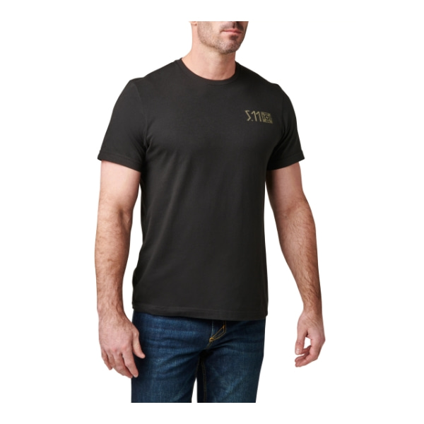 5.11 택티컬 킥킹 엑스 반팔 티셔츠(블랙) - Kicking Axe Tee (Black) - 상세 이미지 2