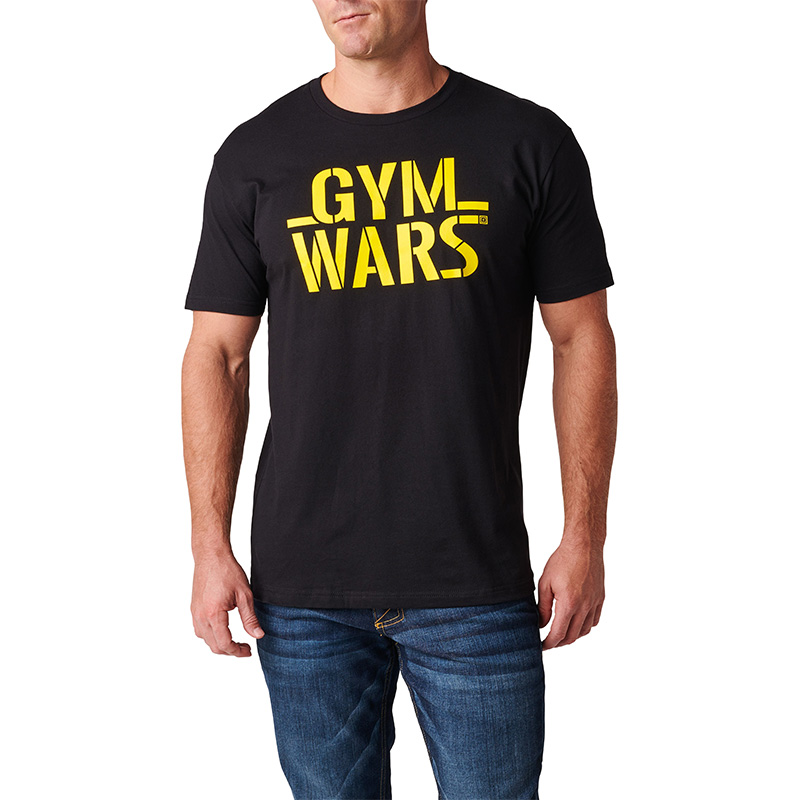 5.11 택티컬 Gym Wars 반팔 티셔츠 숏 슬리브 (블랙) - Gym Wars Ss Tee (Black) - 상품 이미지