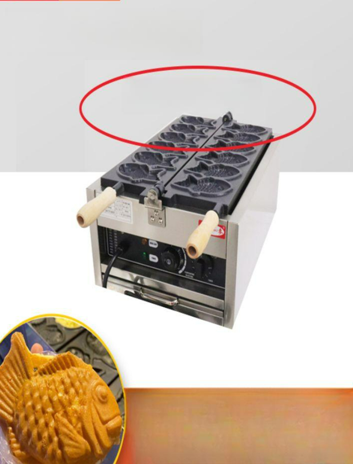 업소용 미니 전기 붕어빵기계 길거리간식 FY-1101A 여섯 마리 생선 설명서