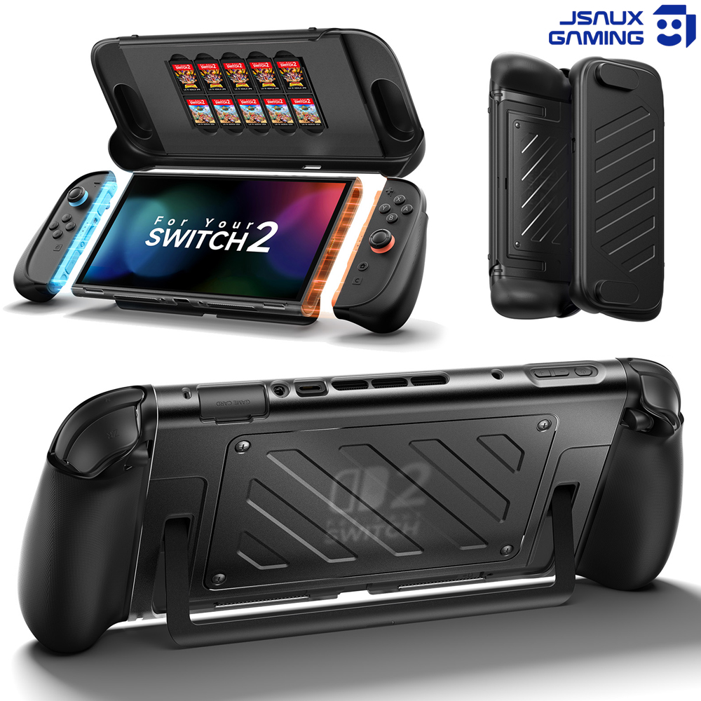 닌텐도 스위치2 케이스 JSAUX 클래드 전후면 풀커버 그립케이스