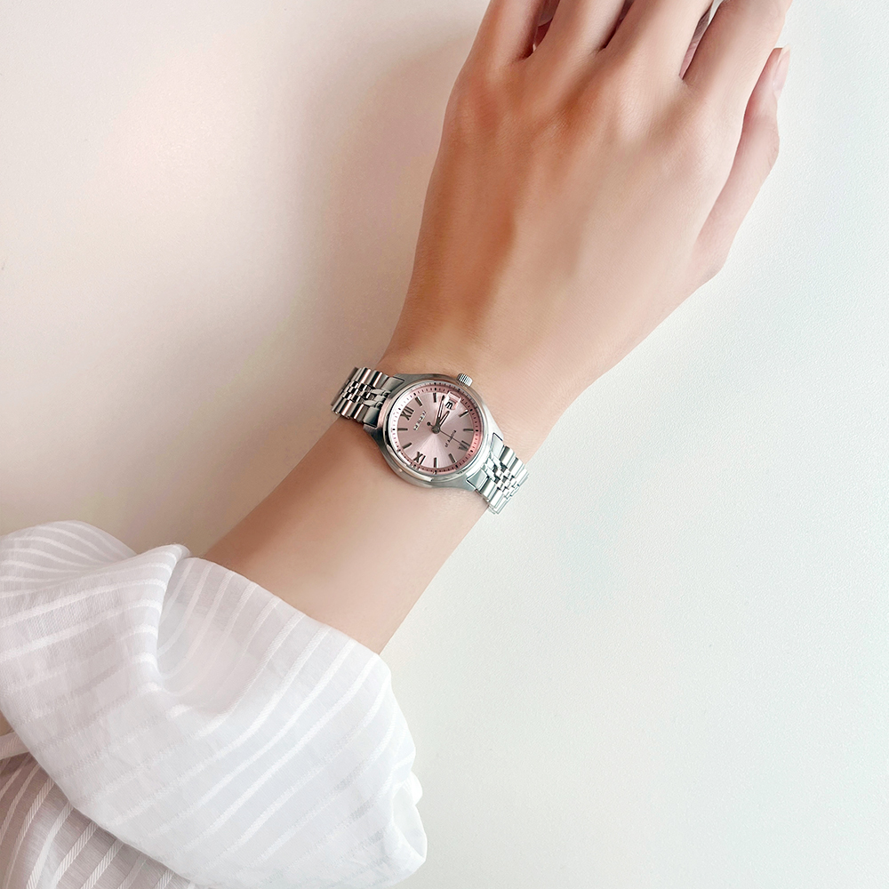 가이거시계 여성 컬러 메탈 손목시계 심플 데일리 GE1273