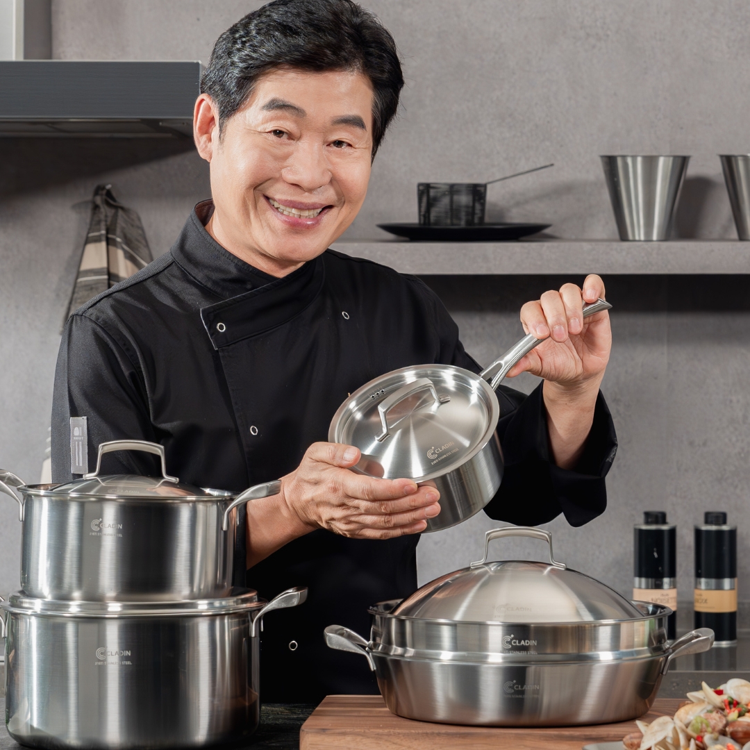 [N배송] 클래딘 IH 통5중 316Ti 이연복 티타니아 편수 양수 찜기 스텐 냄비 16cm 이미지 7
