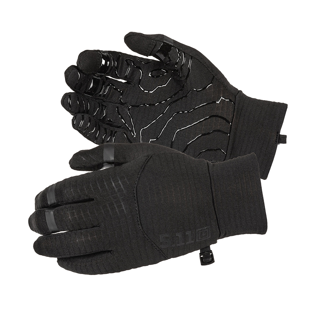5.11 택티컬 스트라토스 스트레치 플리스 글러브(블랙) - Stratos Stretch Fleece Glove(Black) - 메인 이미지