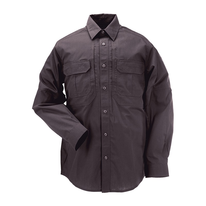 5.11 택티컬 택라이트 프로 긴팔 셔츠 (챠콜) - Taclite Pro Long Sleeve Shirt (Charcoal) - 메인 이미지