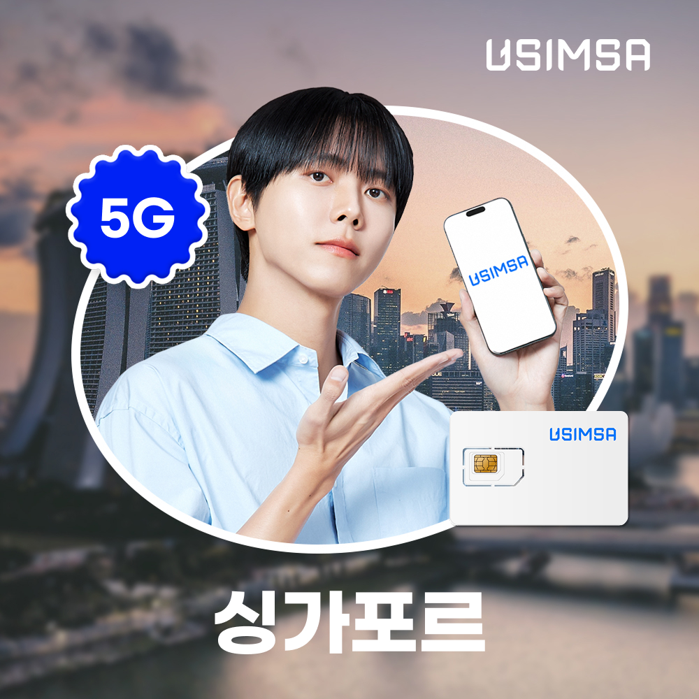 싱가포르 유심 USIM 싱텔 매일 500MB 무제한 1일 유심사 솔직 후기 | 실사용자 리뷰 분석 - 대표 이미지