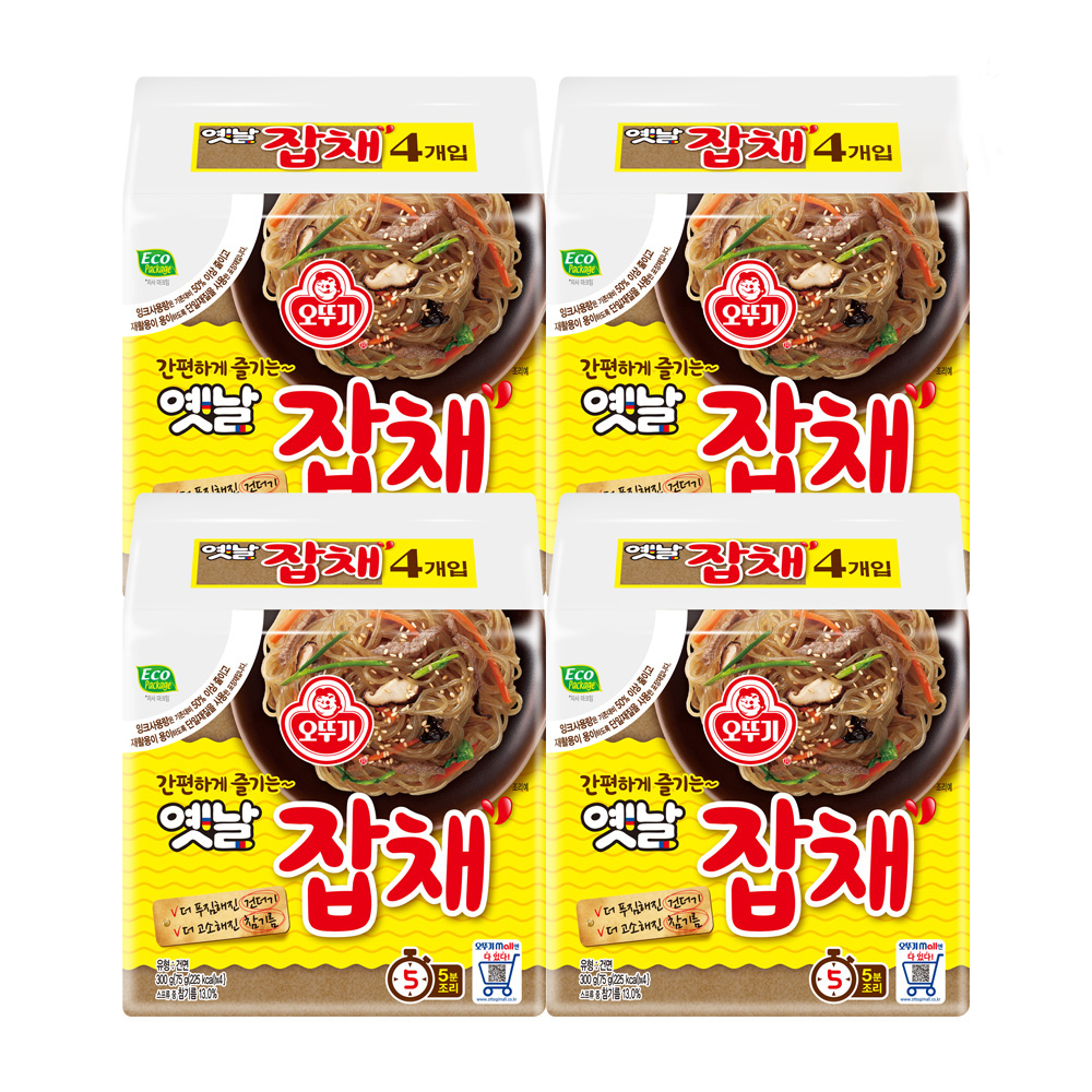 오뚜기 옛날잡채 봉지 75g 16개