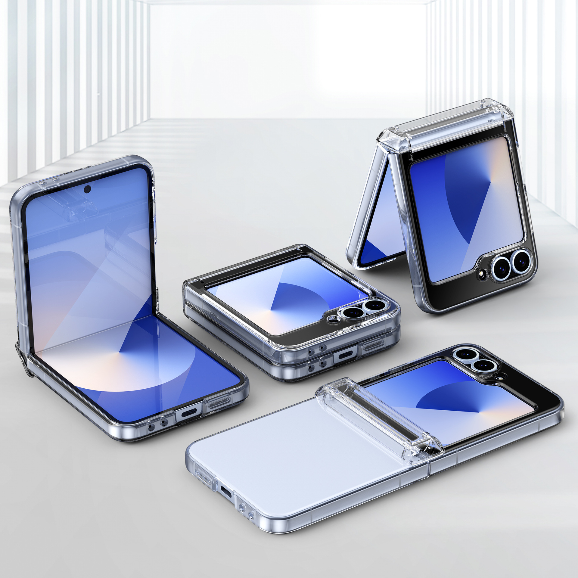 제로스킨 변색없는 투명케이스 시그7 투명, 갤럭시Z플립7FE