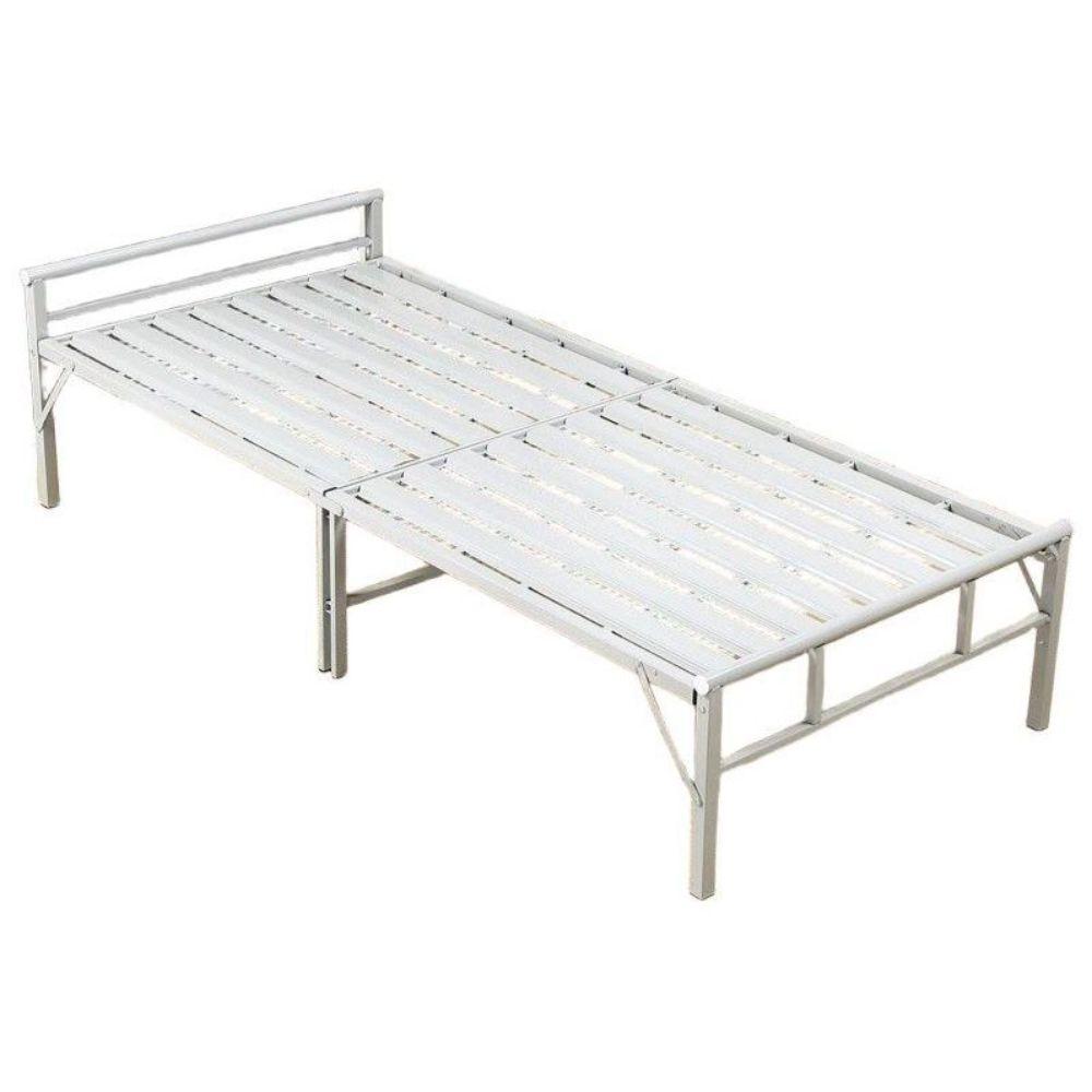 접이식 철제 침대 받침 기숙사 간이 깔판 조립식 철침대 75cm - 상품 이미지
