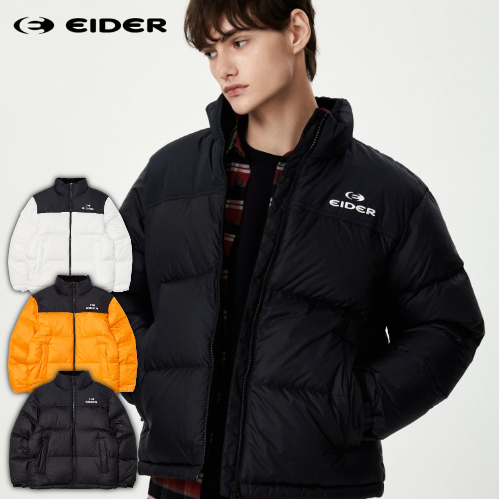 아이더 남녀공용 구스 다운 숏패딩 겨울 점퍼