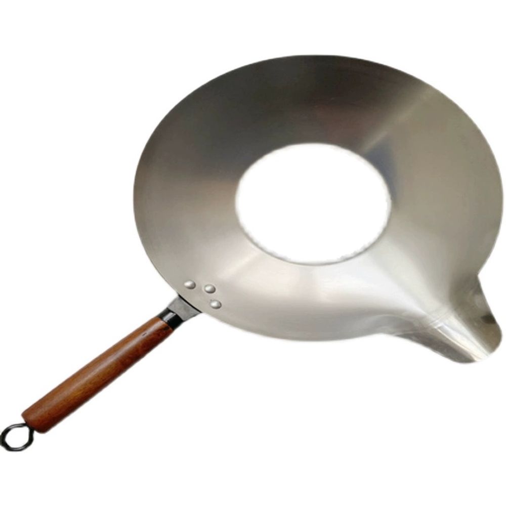 수제 탕후루 냄비 스테인리스 사탕 후라이팬 A. 설탕 2kg을 끓일 수 있는 35cm 길 이미지 6