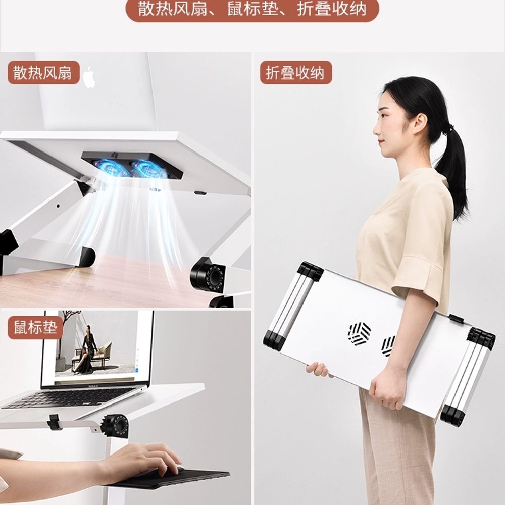 거치대 눕서대 독서대 누워서보는독서대 누워서보는 A. L01블랙 3단 높이조절 컴퓨터 책상 - 상세 이미지 4