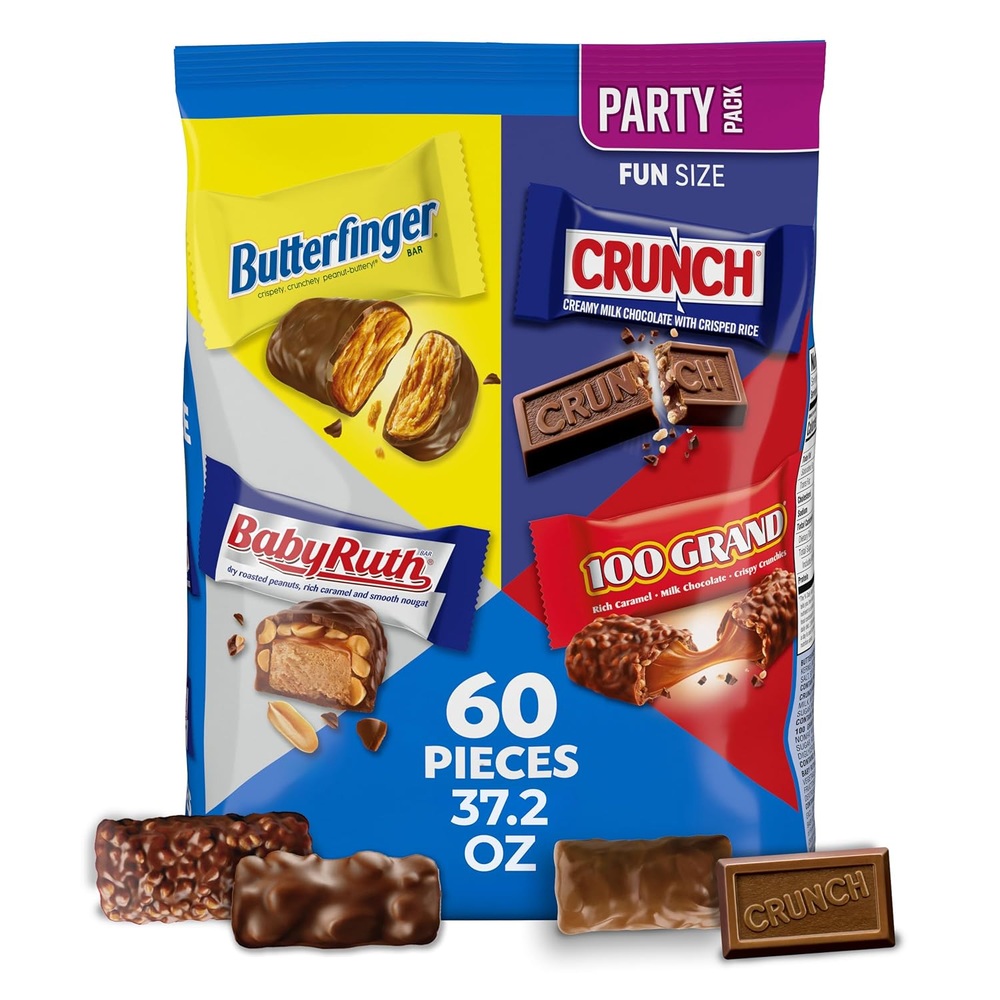 Butterfinger 버터핑거 초콜릿 모듬 100개 대용량 캔디바 - 상품 이미지