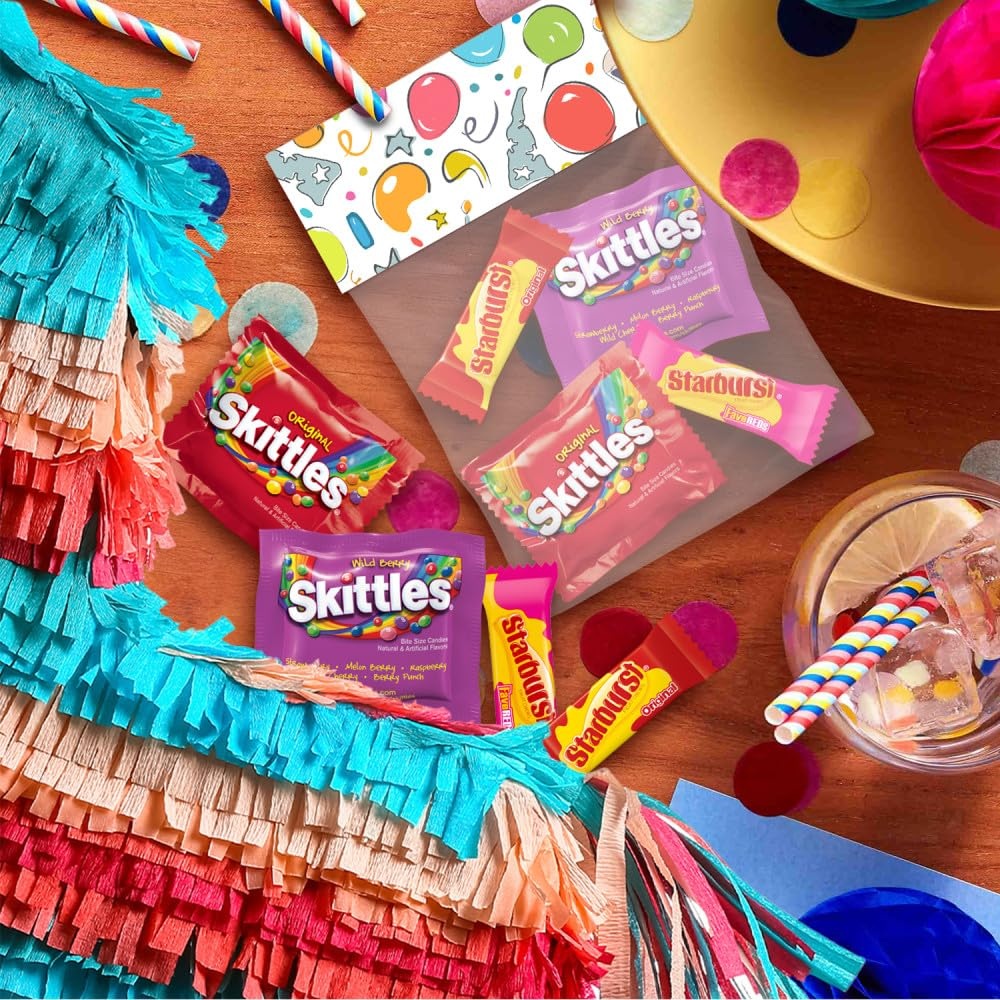 SKITTLES 스키틀즈 스타버스트 캔디 믹스 대용량 570g 이미지 8