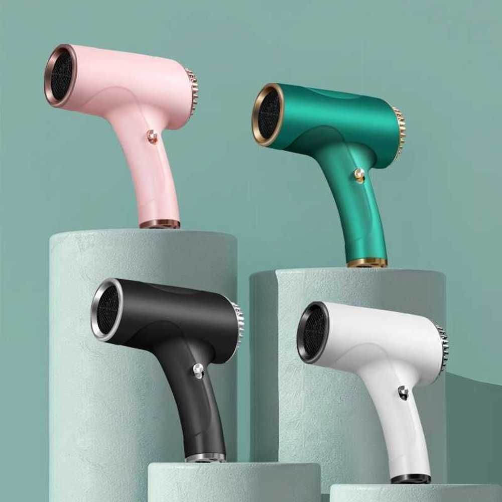캠핑용 무선드라이기 핸드 드라이어 USB 드 A. 업그레이드된 모델 충전 및 플러깅이 모두 - 상품 이미지