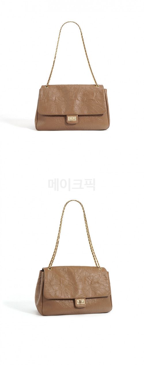 여성용 대용량 다용도 토트백 체인 크로스바디 가방 경량 감각적 디자인 데일리 패션 가볍게 들기 좋은 스타일 - 상세 이미지 4