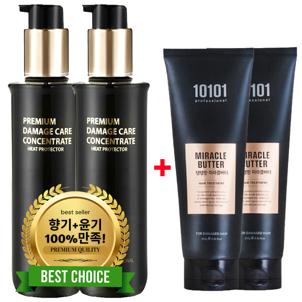 프리미엄 데미지케어 컨센트레이트 2개+헤어팩70ml 2개