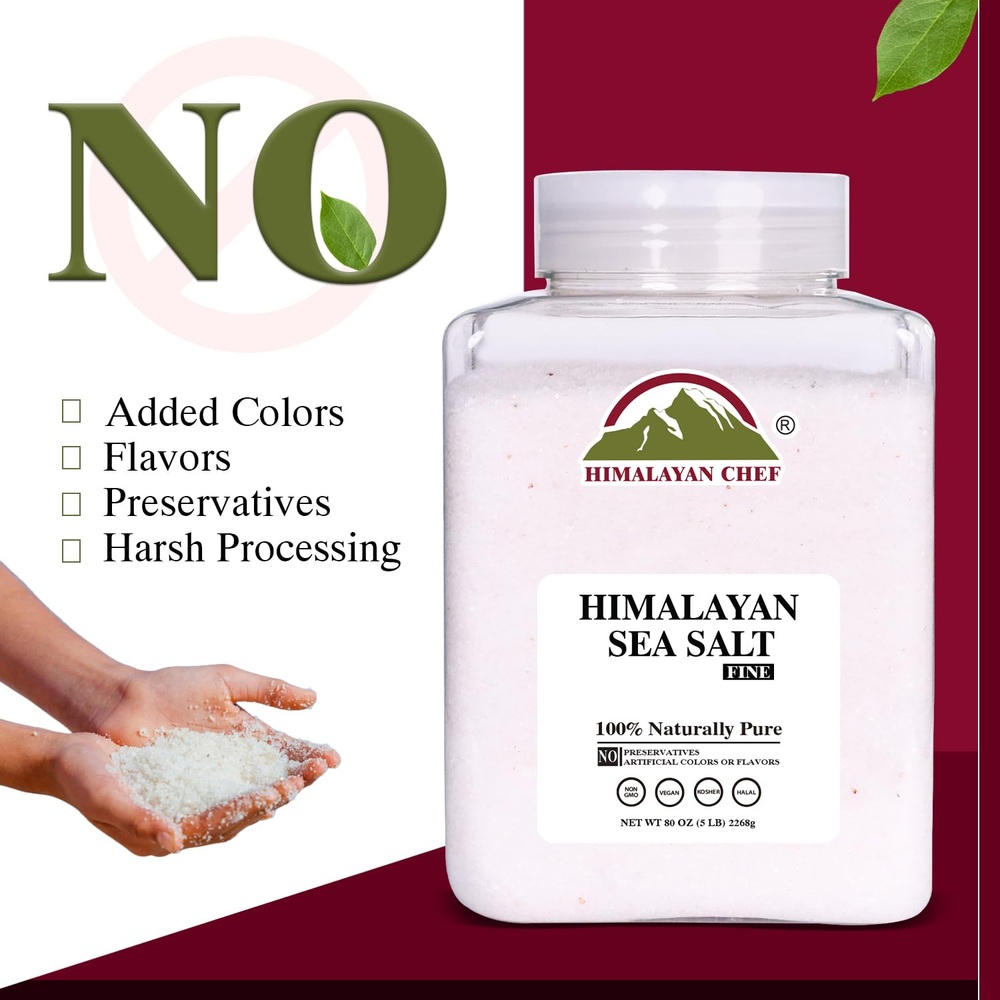 Himalayan 히말라야 핑크솔트 2260g 천연 미네랄 - 상세 이미지 3