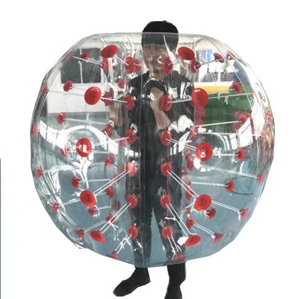 고급형 버블슈트 레크레이션 범퍼볼 야유회 근육발달 A. 1 미터 두껍게 된 PVC - 상품 이미지