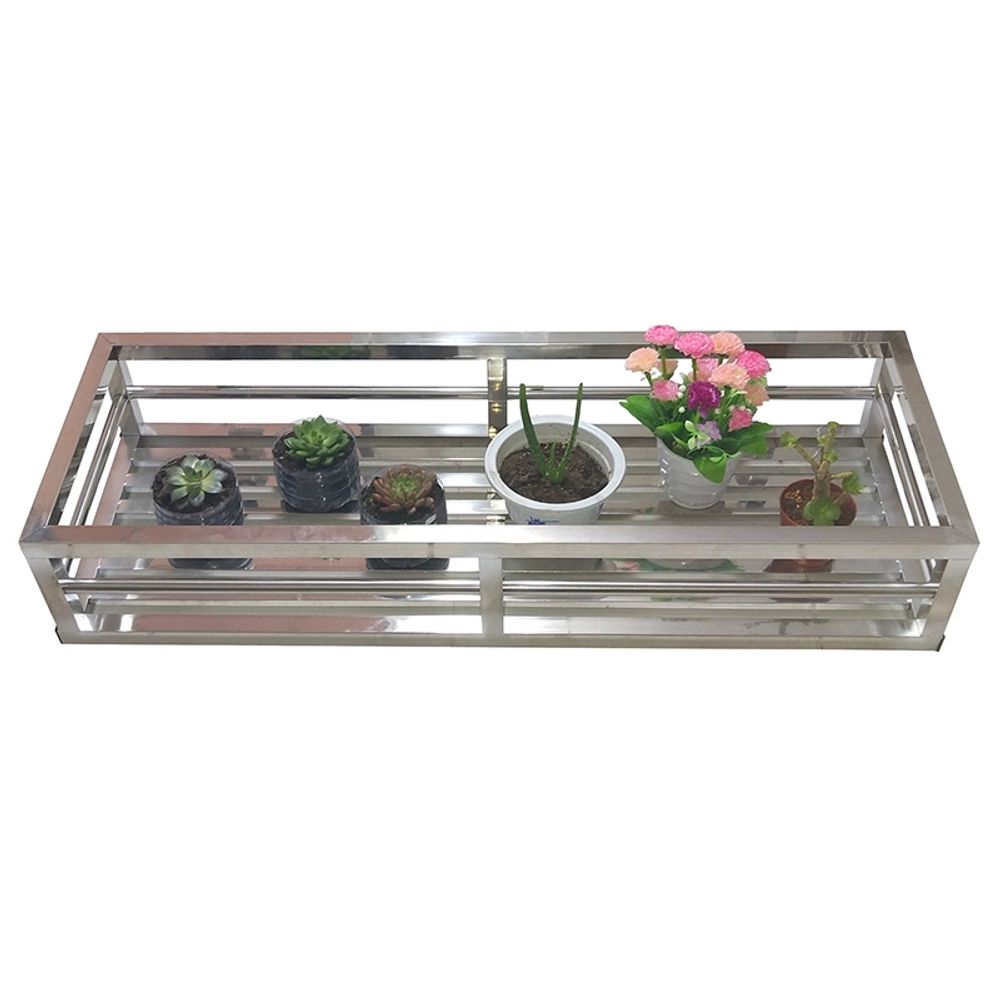스텐 베란다 화분 진열대 걸이대 걸이 난간 A. 201 50L x 28W x 14H 못벽 이미지 6